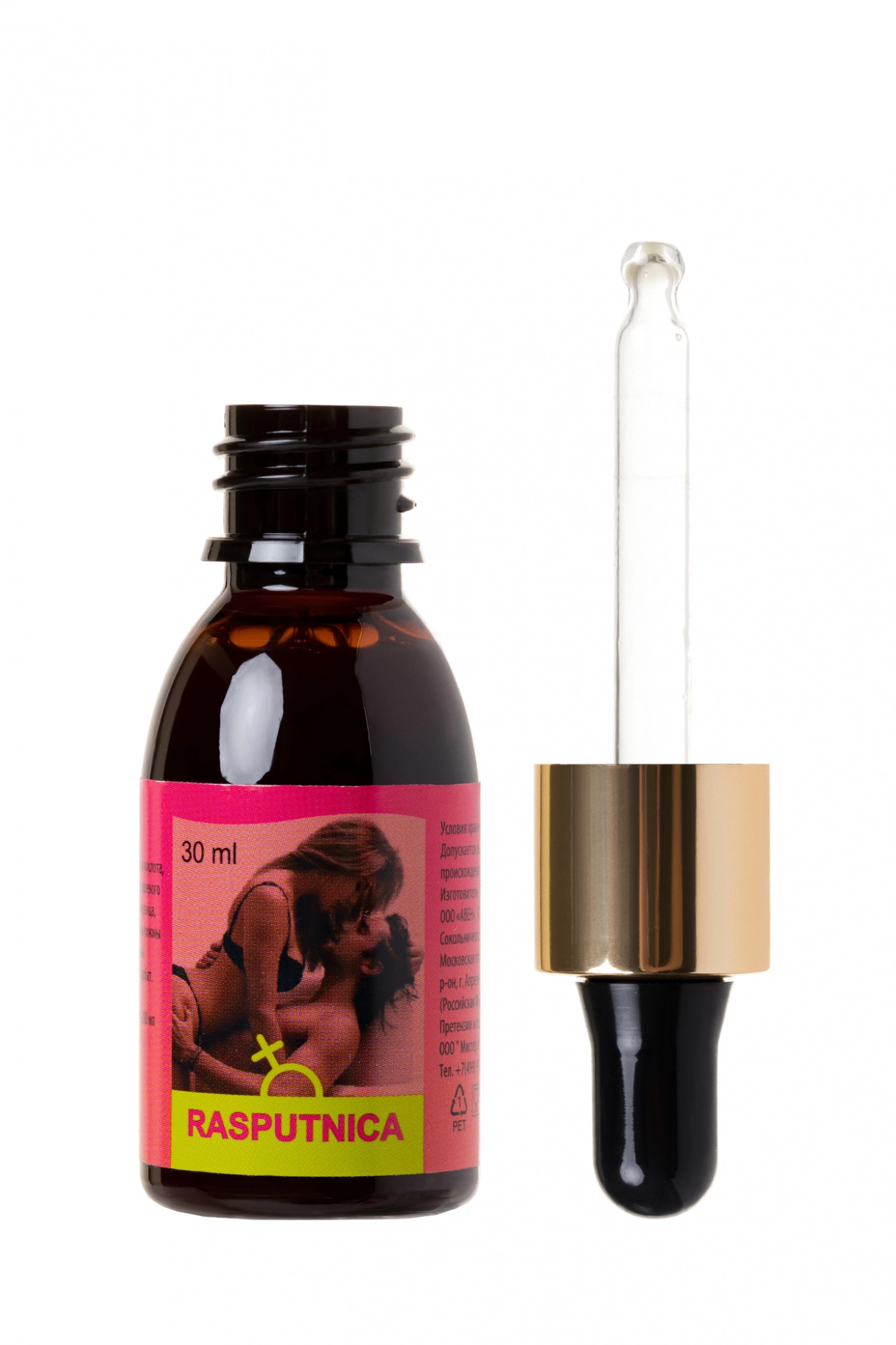 Капли возбуждающие женские Rasputnica (Распутница), 30мл 67 Эротик 43 (Erotic)